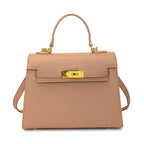 Lock Kelly-Style Shoulder & Crossbody Bag – Elegant, High-End Versatile Design-HighTouch