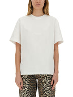 Striped Halter Backless Tee – Sweet Diamond & Heart Embroidery-HighTouch