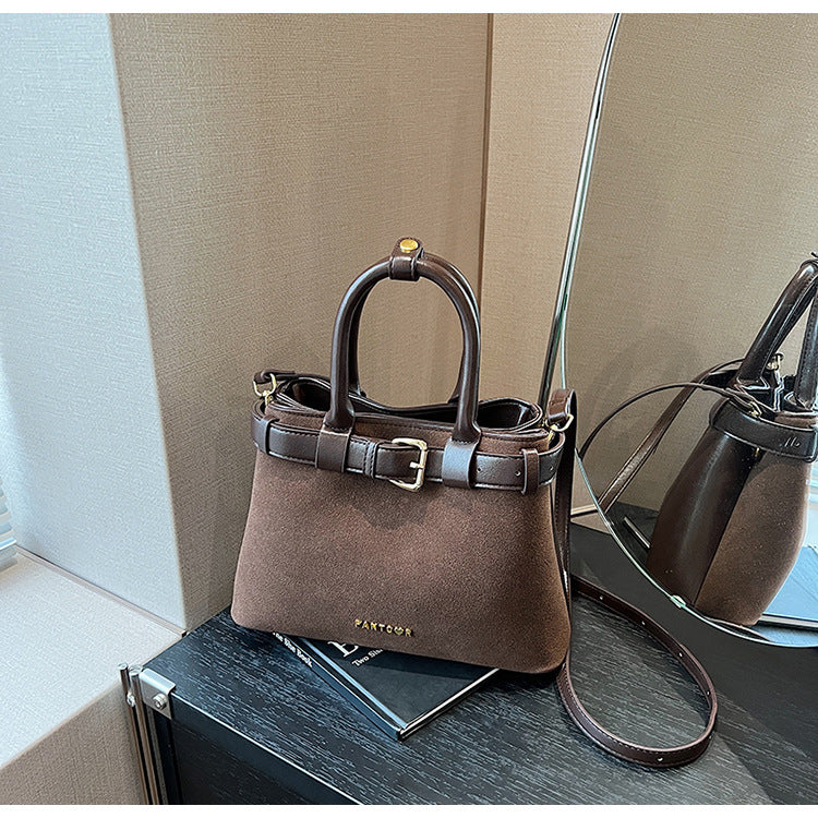 Retro Single-Shoulder Crossbody Bag – Stylish, Textured & Trendy Women's Bags-HighTouch