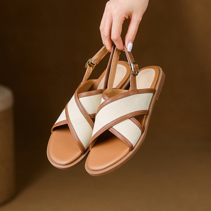 Women's Genuine Leather Sandals – Arch Support