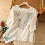 Tamsina| Floral Relaxed Blouse