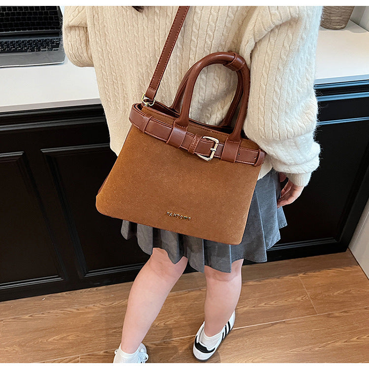 Retro Single-Shoulder Crossbody Bag – Stylish, Textured & Trendy Women's Bags-HighTouch