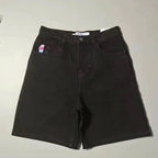 Y2K Big-Boy Baggy Jeans / Loose Denim Shorts-HighTouch