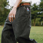 Y2K Big-Boy Baggy Jeans / Loose Denim Shorts-HighTouch