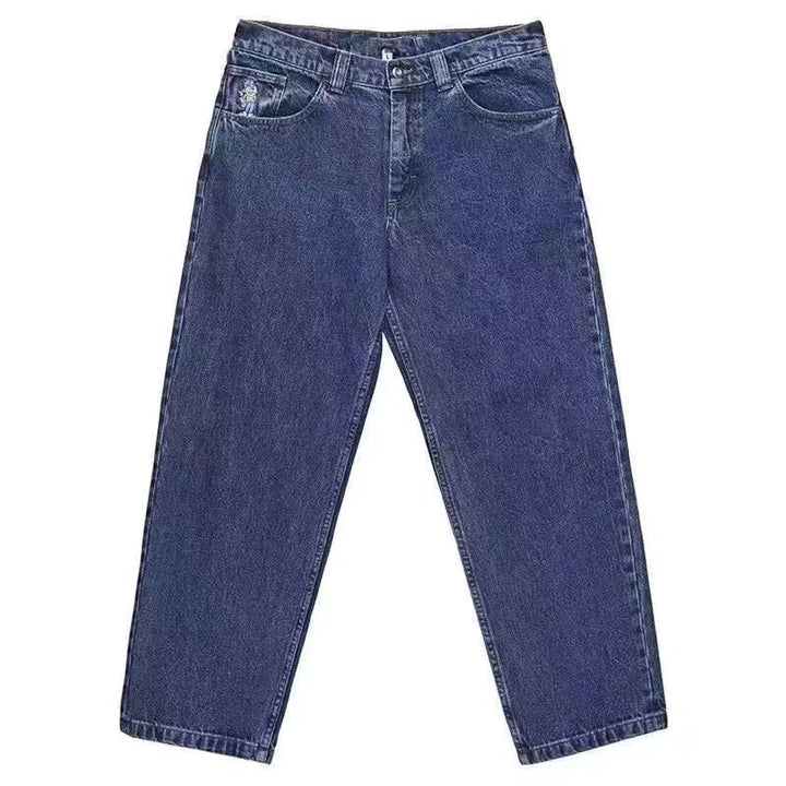 Y2K Big-Boy Baggy Jeans / Loose Denim Shorts-HighTouch