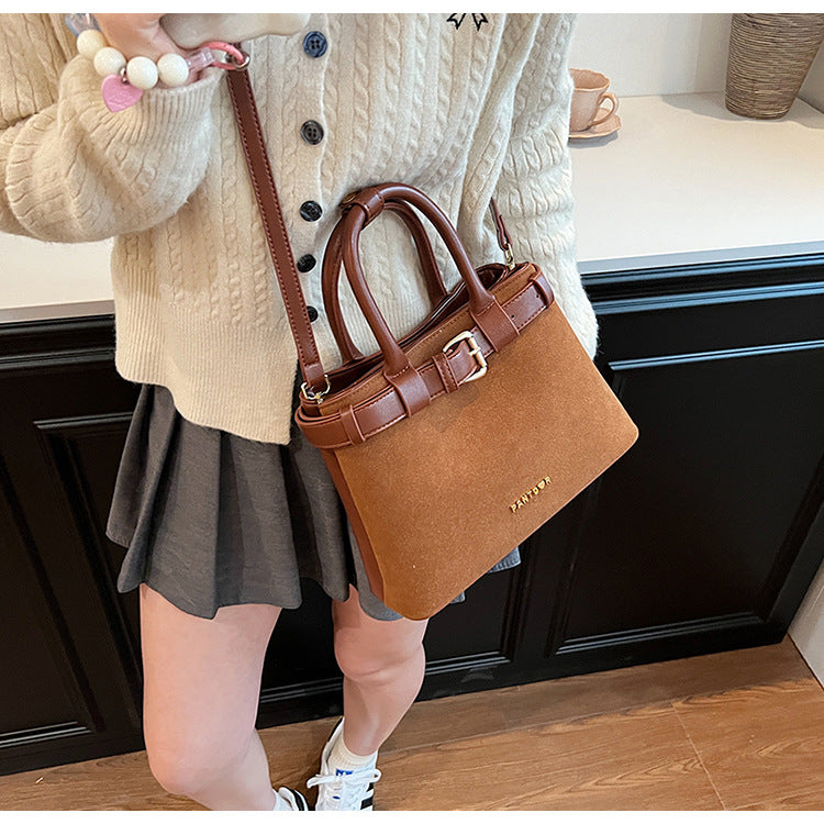 Retro Single-Shoulder Crossbody Bag – Stylish, Textured & Trendy Women's Bags-HighTouch