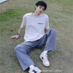 High-Street Hip-Hop Long Denim Jeans Pants-HighTouch