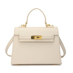 Lock Kelly-Style Shoulder & Crossbody Bag – Elegant, High-End Versatile Design-HighTouch