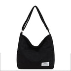 Cross-border corduroy fabric bag women Corduroy Shoulder – Large-Capacity-HighTouch