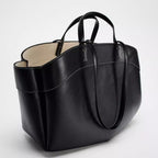 Spanish Inspired Large-Capacity Autumn Edition Versatile Shoulder & Handheld Shopper-HighTouch