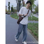 High-Street Hip-Hop Long Denim Jeans Pants-HighTouch