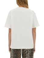 Striped Halter Backless Tee – Sweet Diamond & Heart Embroidery-HighTouch