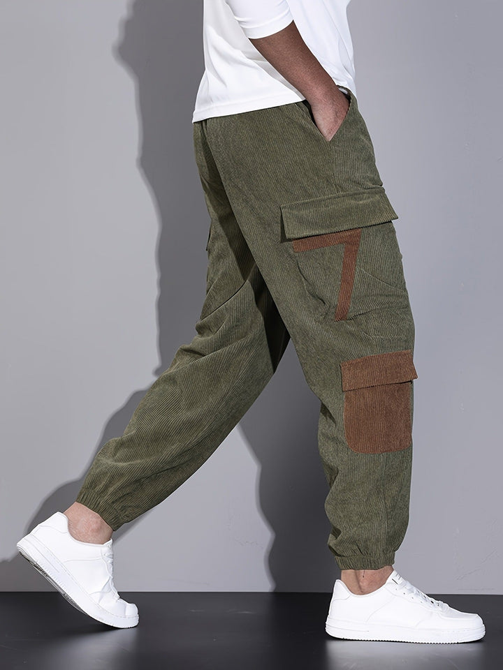 Santiago Corduroy Cargo Joggers