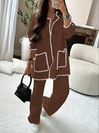 Relaxed Solid-Colour Layer – Effortlessly Chic Spring/Summer Outerwear-HighTouch