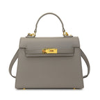 Lock Kelly-Style Shoulder & Crossbody Bag – Elegant, High-End Versatile Design-HighTouch