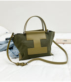 Canvas Bag Large-Capacity Commuting Fashionable and Versatile Handbag-HighTouch