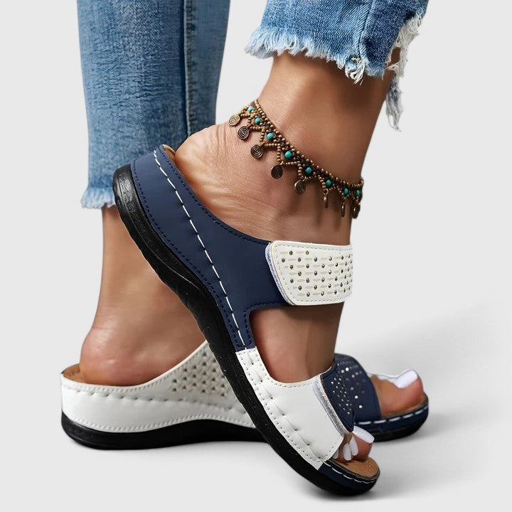 Tasha Arch Support Orthopedic Sandals – Cushioned Open Toe Walking Shoes