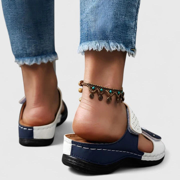 Tasha Arch Support Orthopedic Sandals – Cushioned Open Toe Walking Shoes