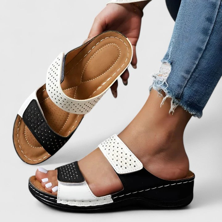 Tasha Arch Support Orthopedic Sandals – Cushioned Open Toe Walking Shoes