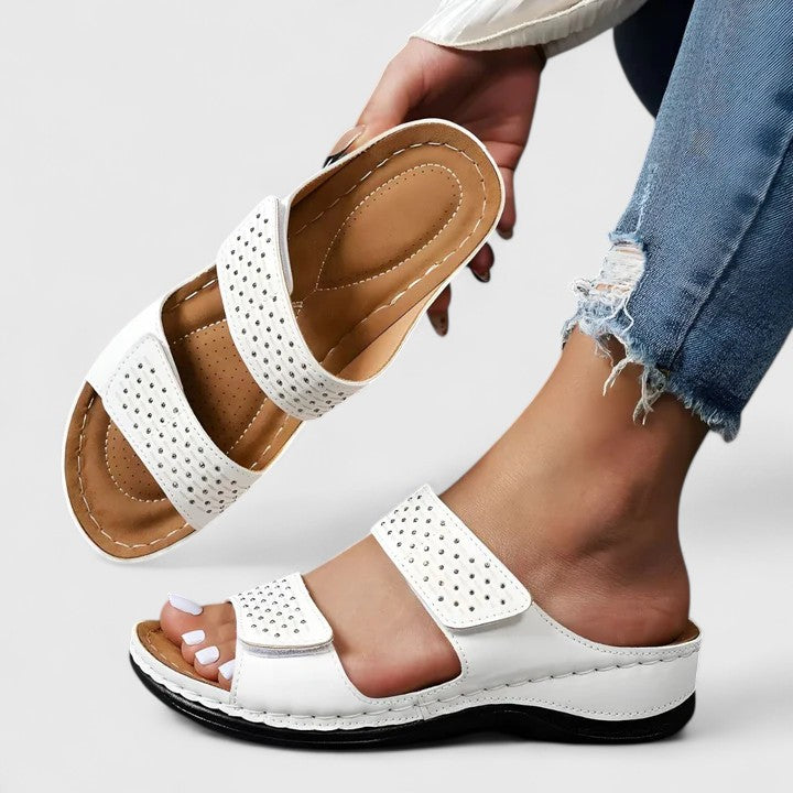 Tasha Arch Support Orthopedic Sandals – Cushioned Open Toe Walking Shoes