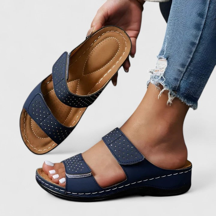 Tasha Arch Support Orthopedic Sandals – Cushioned Open Toe Walking Shoes