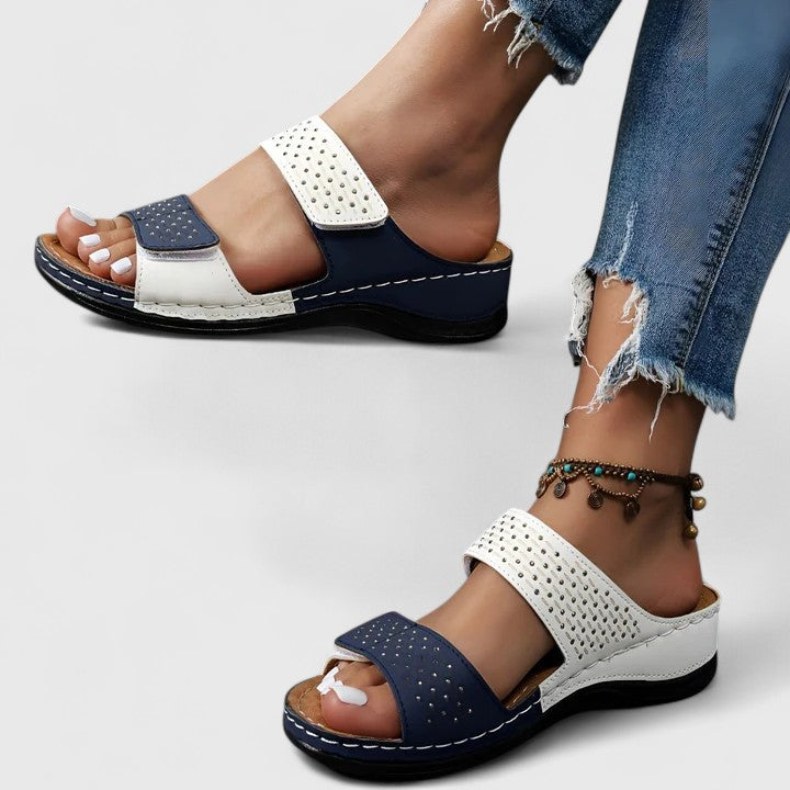 Tasha Arch Support Orthopedic Sandals – Cushioned Open Toe Walking Shoes