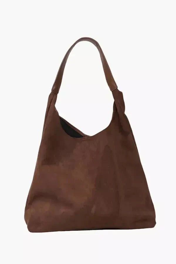 Clarice Hobo Bag - Suede Spacious Multipurpose Carry