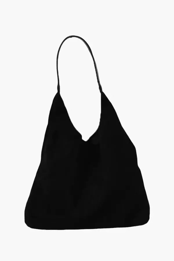 Clarice Hobo Bag - Suede Spacious Multipurpose Carry