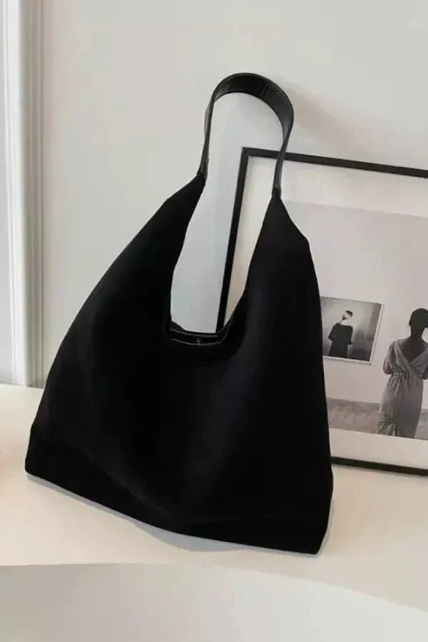 Clarice Hobo Bag - Suede Spacious Multipurpose Carry