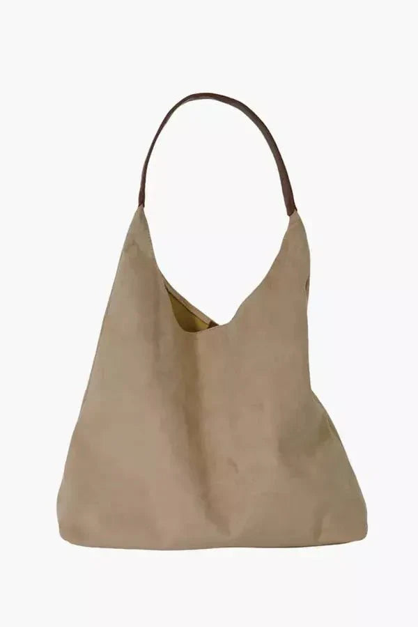 Clarice Hobo Bag - Suede Spacious Multipurpose Carry