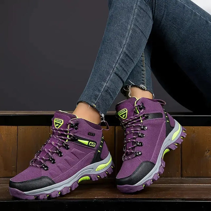 Women's Hiking Shoes - Lightweight Waterproof Trail Walking Sneakers