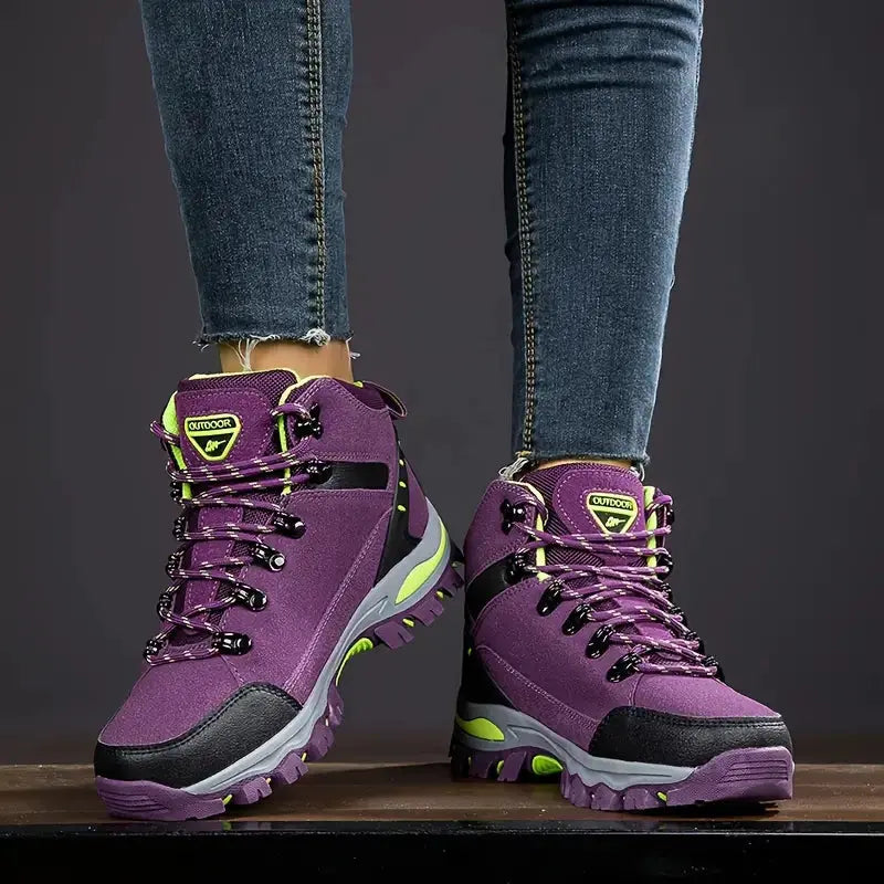 Women's Hiking Shoes - Lightweight Waterproof Trail Walking Sneakers