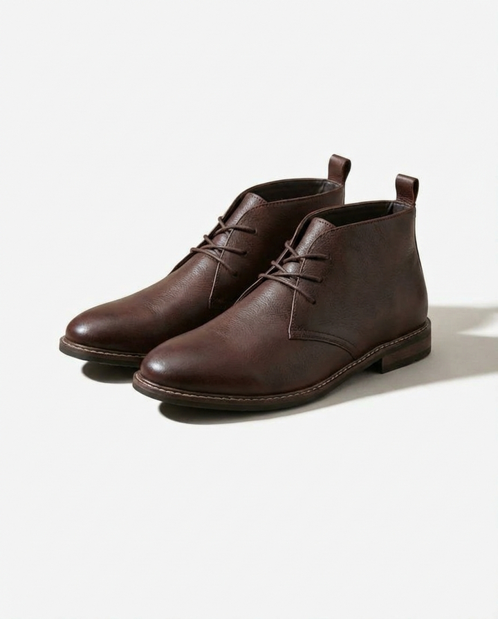Men's Leather Chukka Boots – Comfortable Everyday Style