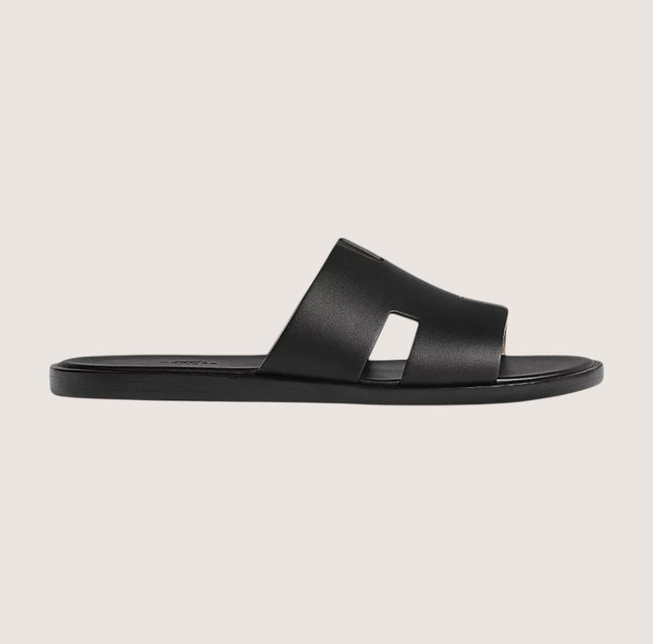 Orthopedic Leather Sandals Men | Arch Support Open-Toe Slides