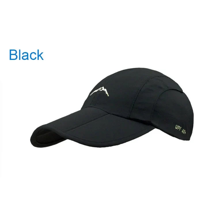 Quick-Dry Waterproof Outdoor Cap - Breathable, Foldable Unisex Hat