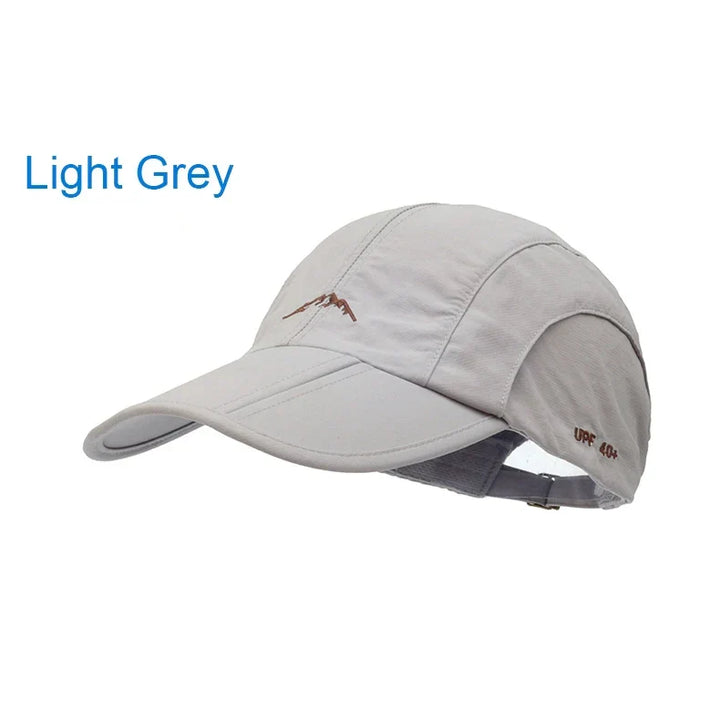 Quick-Dry Waterproof Outdoor Cap - Breathable, Foldable Unisex Hat