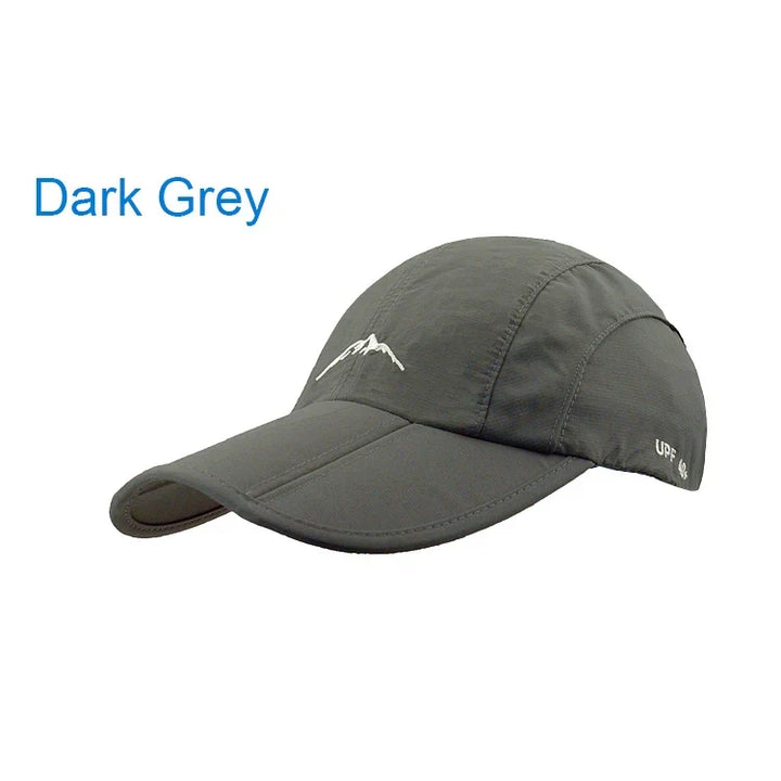 Quick-Dry Waterproof Outdoor Cap - Breathable, Foldable Unisex Hat