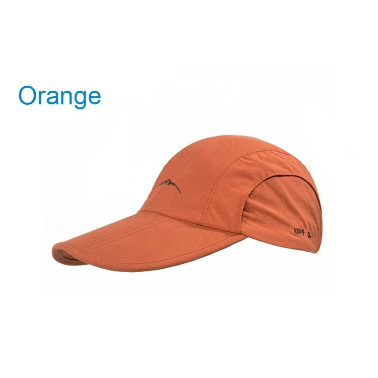 Quick-Dry Waterproof Outdoor Cap - Breathable, Foldable Unisex Hat