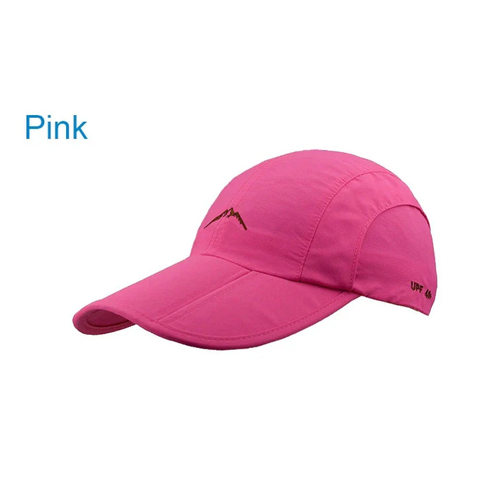 Quick-Dry Waterproof Outdoor Cap - Breathable, Foldable Unisex Hat