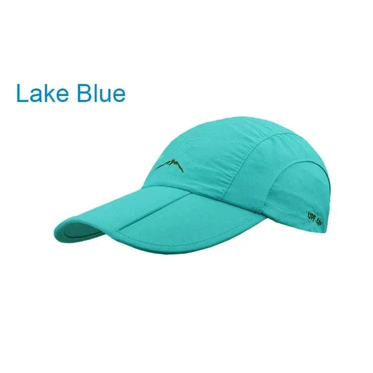 Quick-Dry Waterproof Outdoor Cap - Breathable, Foldable Unisex Hat