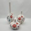 Red Flower Ceramic Vases - HighTouch 