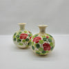 Red Rose Ceramic Vase - HighTouch 