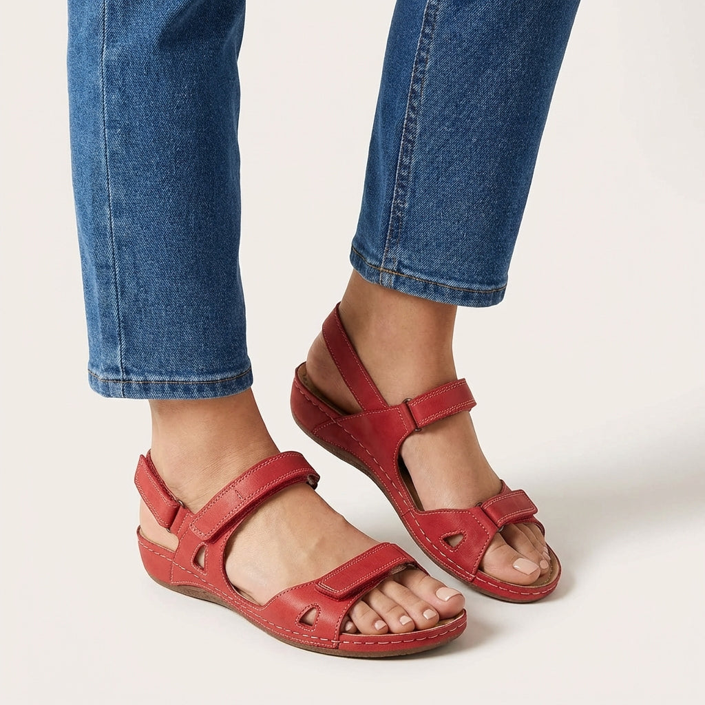 Women's Orthopedic Walking Sandals - Arch Support Comfort Shoes