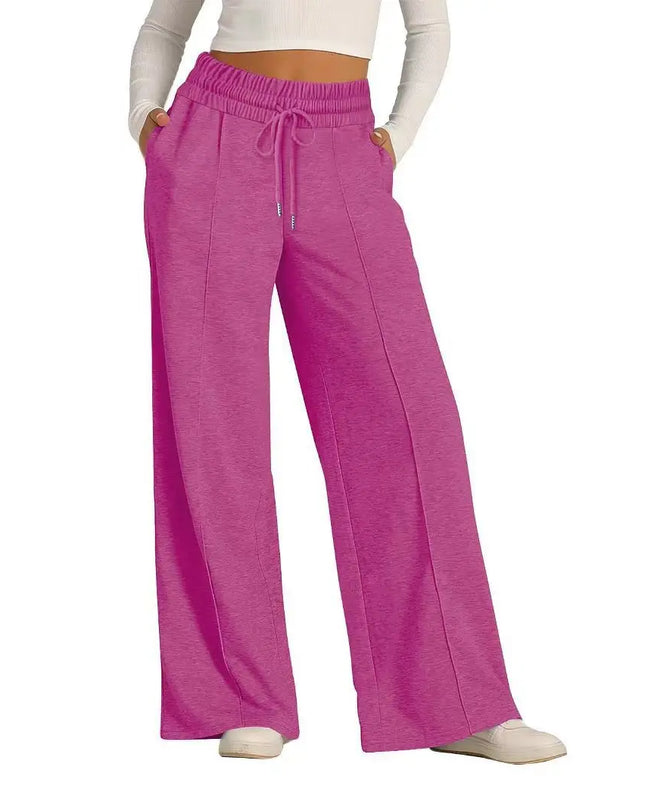 Loose Straight-Leg Sweatpants