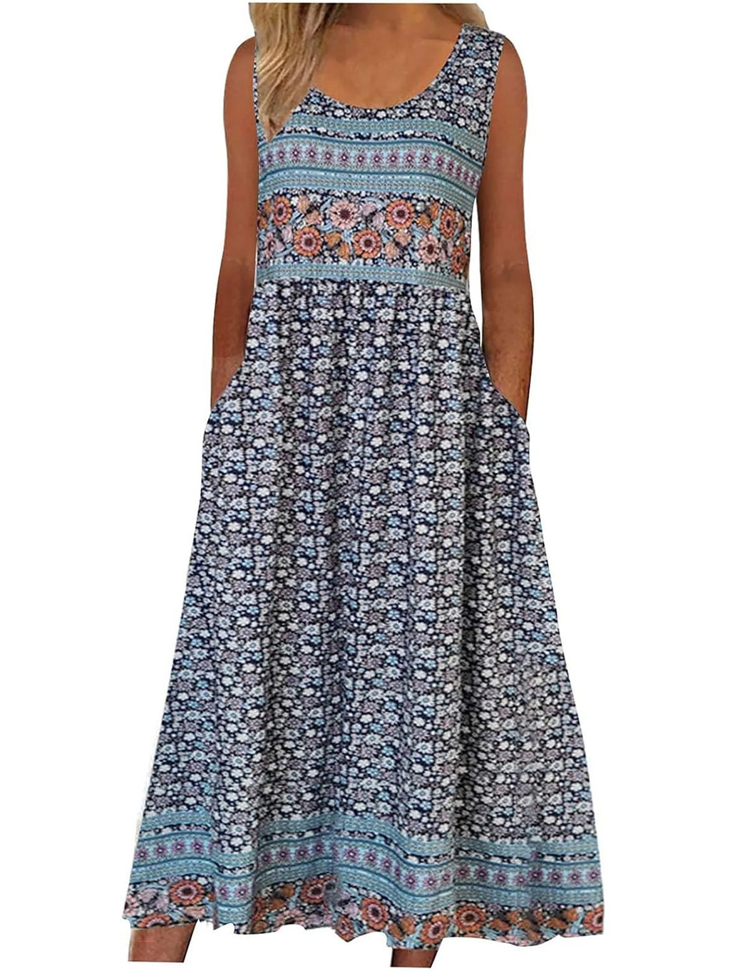 Bohemian Polyester Sundress Limited