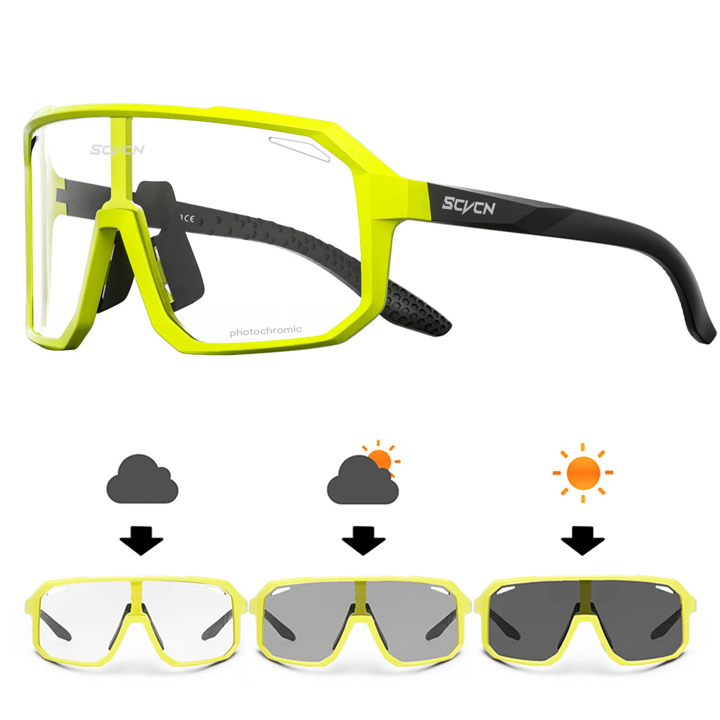 Men’s UV400 Polarized Cycling Sunglasses – Lightweight Sports Eyewear-HighTouch