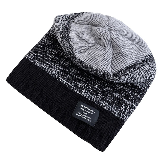 Plush Fur-Lined Slouchy Beanie for Women