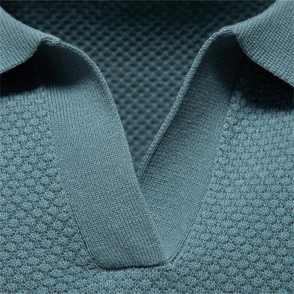 AIOPESON | Men's Summer Breathable Polo Shirt-HighTouch