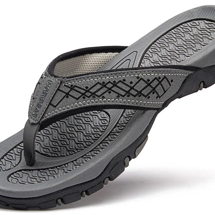 Men’s Non-Slip Rubber Flip Flops – Lightweight & Quick-Dry Comfort