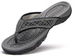 Men’s Non-Slip Rubber Flip Flops – Lightweight & Quick-Dry Comfort-HighTouch